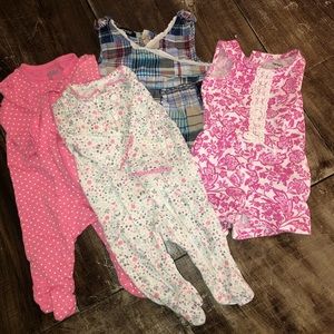 Baby Girl Newborn Lot